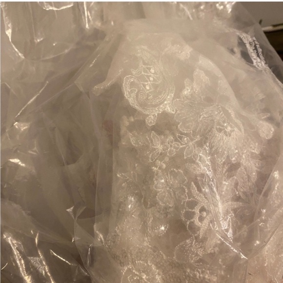  Cathedral Veil from kleinfelds - Picture 6 of 7